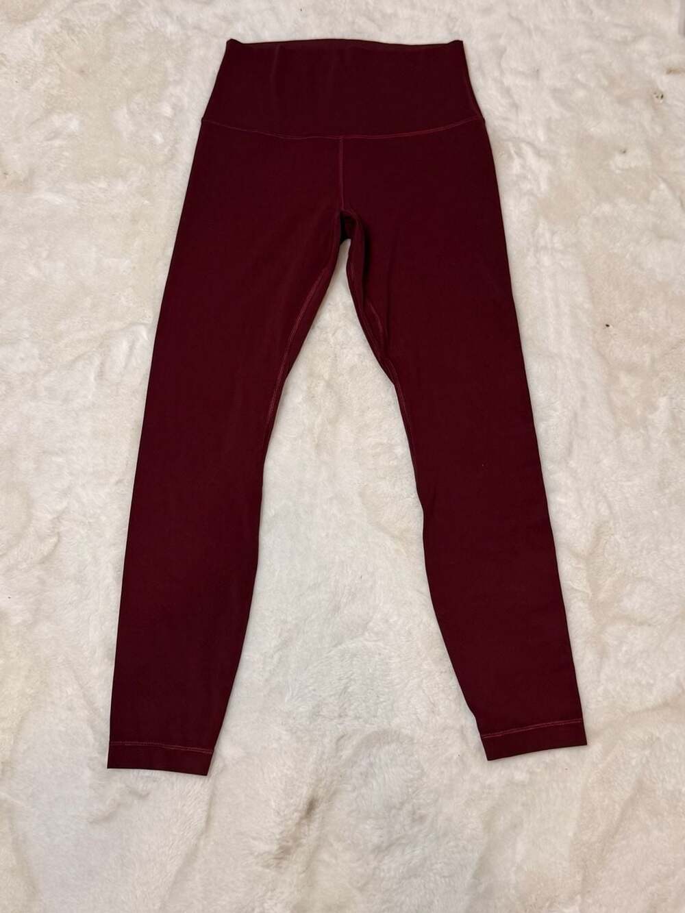 Lululemon Align High-Rise Pant Size 6 Red Maroon Yoga Leggings. LW5CT3S